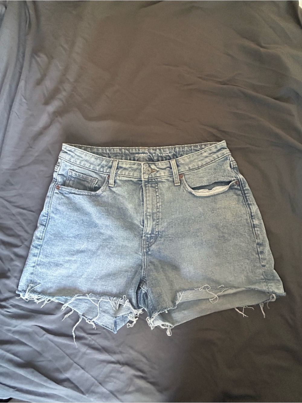Old Navy Light Blue Denim Cutoff Shorts